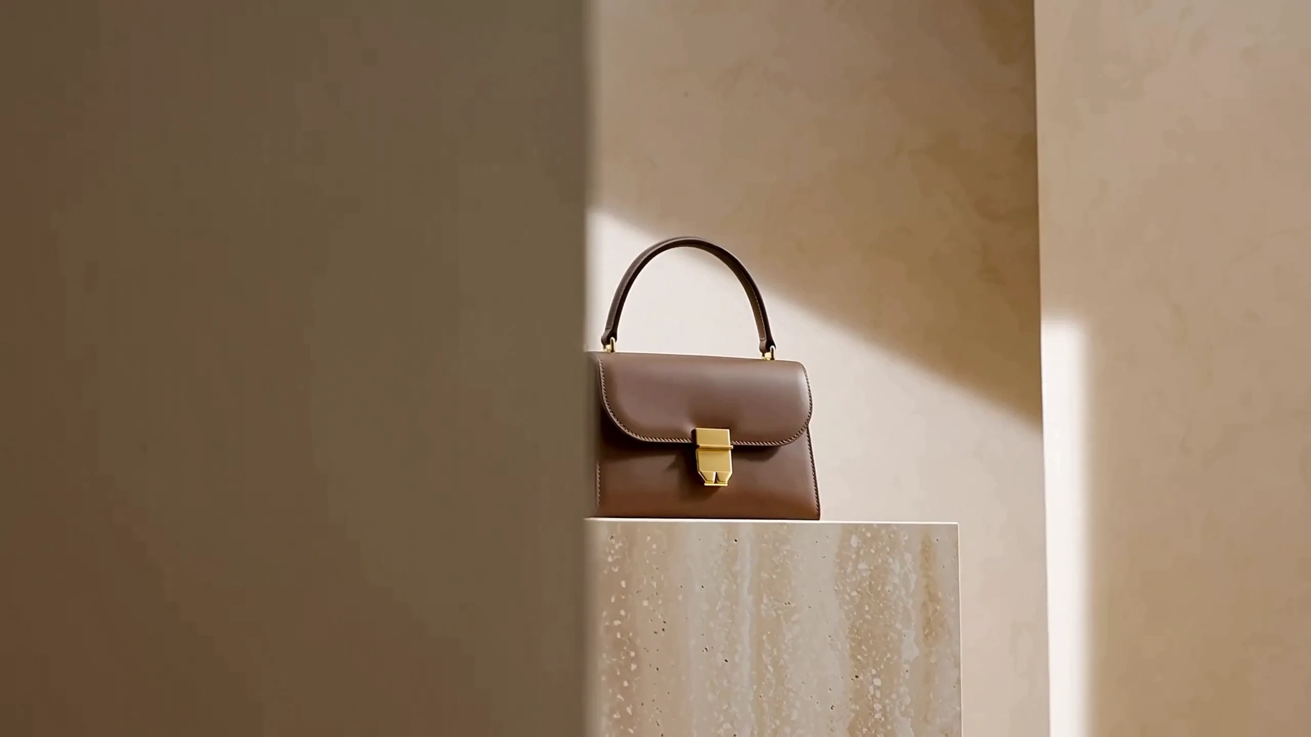 Cinematic leather handbag campaign generated with MiniMax H3.
